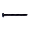 Buildright Wood Screw, #10, 2-1/2 in, Black Phosphate Steel Truss Head Phillips Drive, 100 PK 08156